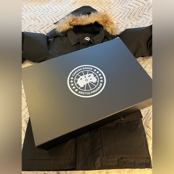 🇨🇦🪿Canada Goose Men’s Black Banff Parka - Picture 16 of 17